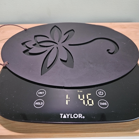 Black Lotus Wall Hanging Decor Metal - Picture 10 of 10